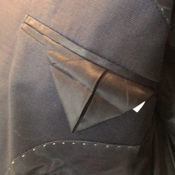 NWOT Mens sport coat by Jos A Bank. 1905 Collection. Navy blue size 38 short - Picture 7 of 14